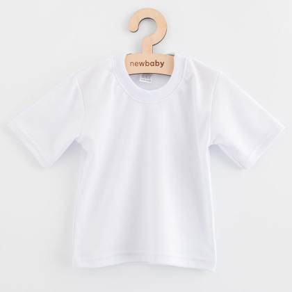 Dětské bavlněné tričko s krátkým rukávem New Baby