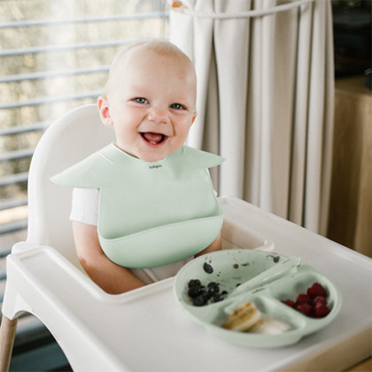 Silikonový dělený talířek s přísavkou BabyOno