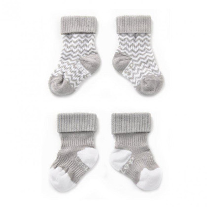 Dětské ponožky Stay-on-Socks Vel. 0 - 6 m 2 páry KipKep