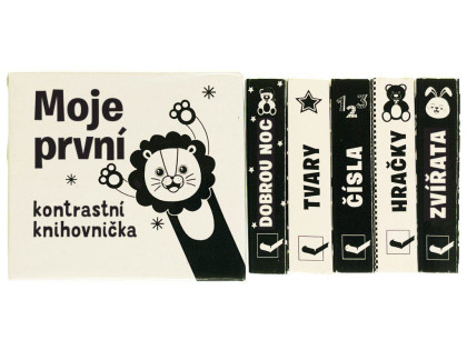 Moje první kontrastní knihovnička