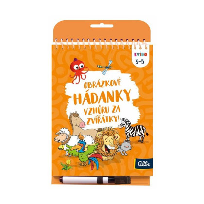 Kvído - Obrázkové hádanky: Vzhůru za zvířátky Albi