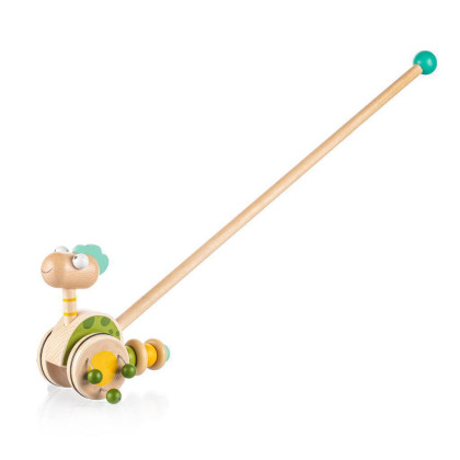 Dřevěný jezdík Dinosaurus Zopa