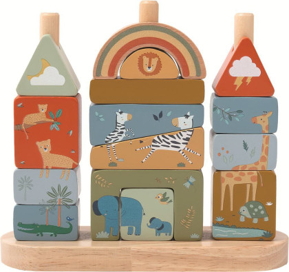 Nasazování kostek Safari 2Kids Toys 