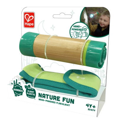 Bamboo Baterka na ruční pohon Hape