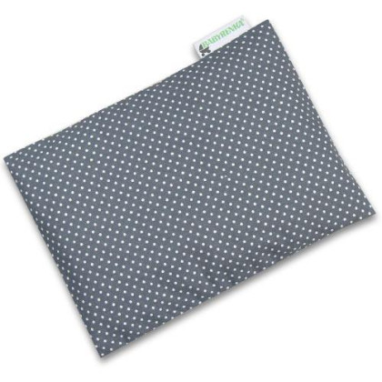 Nahřívací polštářek z pohankových slupek s povlakem 20x14 cm