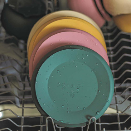 Talíř silikonový s přísavkou Take&Match 6 m+ Petite & Mars