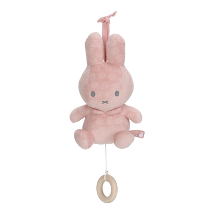 Hudební králíček Miffy Pink Flower Little Dutch