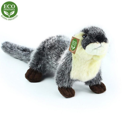 Plyšová vydra 18 cm Eco-Friendly Rappa