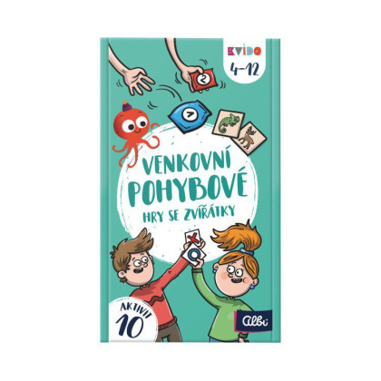 Venkovní pohybové hry se zvířátky Kvído