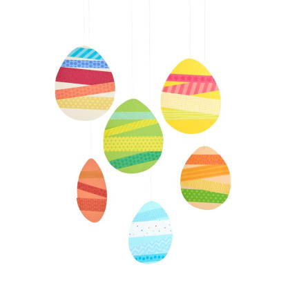 Craft Kit Kreativní sada První lepení Velikonoční vajíčka Haba