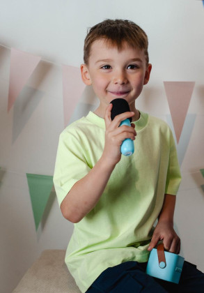 Bluetooth Karaoke set mikrofon a reproduktor Lalarma