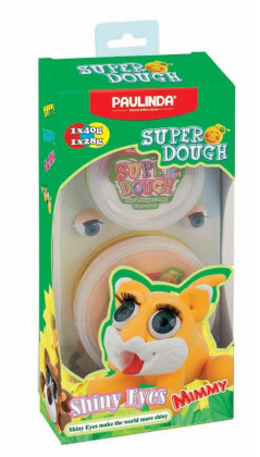 Tvořivá hmota/modelína Paulinda zvířátka velké oči 40g+28g