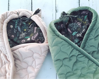 Deka zavinovací do autosedačky PINKnoMore