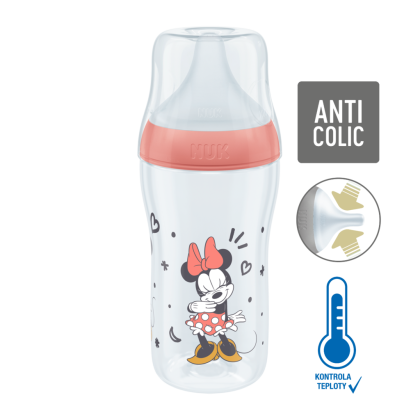 Perfect Match láhev Mickey s kontrolou teploty 260 ml Nuk