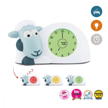 Ovečka Sam - tréninkový budík s nočním světlem Zazu