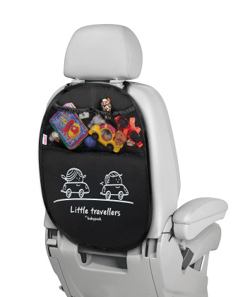 Organizér a ochrana autosedadla, černý Babypack