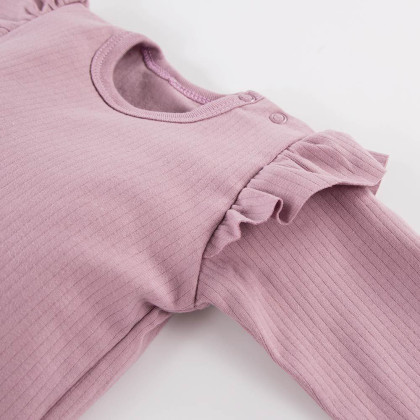 Body s volánky Simply Comfy vřesové Eevi