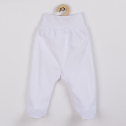Kojenecké polodupačky Classic II bílé New Baby