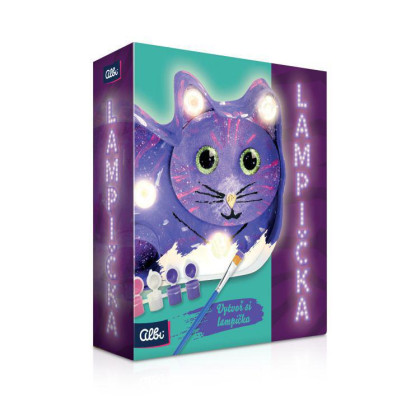 DIY Lampička - Kočka