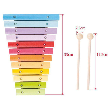 Dřevěný xylofon Bigjigs Toys