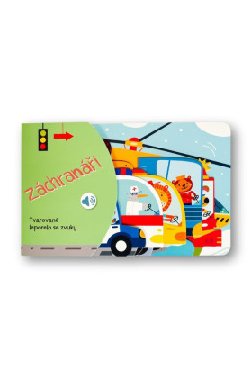 Tvarované leporelo se zvuky - Záchranáři