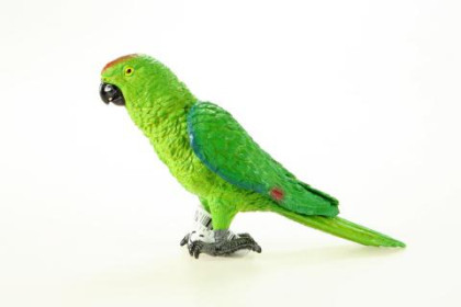 Papoušek 16,5 cm ručně malovaný