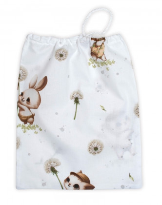 Bavlněný pytlík na přezůvky 40×32 cm 