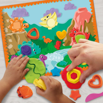 Play-Doh Tvary a barvy Dino