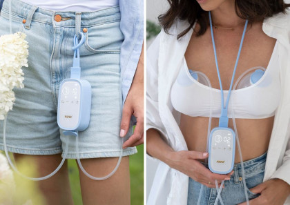 Odsávačka mateřského mléka duo elektrická handsfree Velo Neno