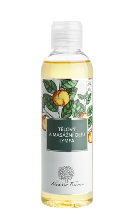 Tělový a masážní olej Lymfa 200 ml Nobilis Tilia