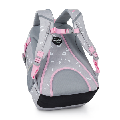 Studentský batoh Oxy Scooler Grey geometric OxyBag