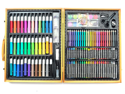 Malířský kufřík dřevěný