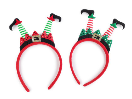 Čelenka do vlasů vánoční / párty 