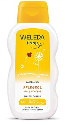 Měsíčkový kojenecký olej bez parfemace 200 ml Weleda