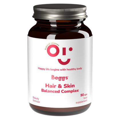 Beggs Balanced hair&skin Complex (90 kapslí)