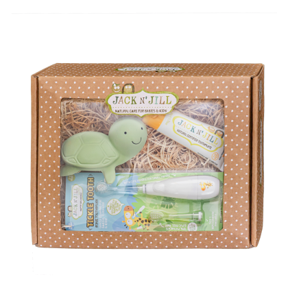 Dárkový set Jack N´ Jil Turtle Sonický zubní kartáček pro děti