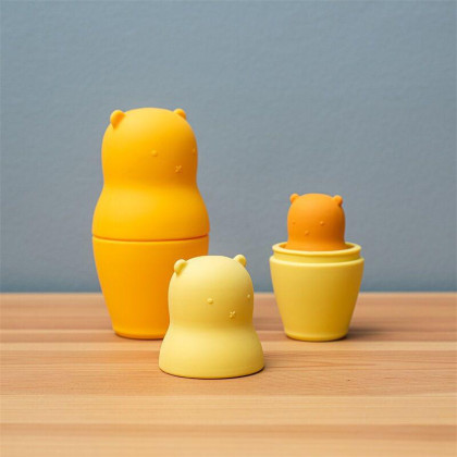 Silikonoví medvídci Bigjigs Toys
