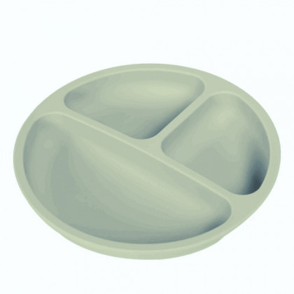 Silikonový talíř tříkomorový BocioLand 