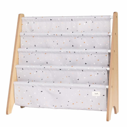Stojan na knížky Recycled 3 Sprouts Terrazzo