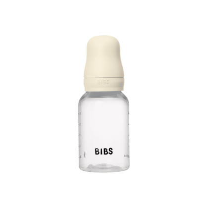 Antikoliková láhev s kaučukovým dudlíkem 150 ml Bibs
