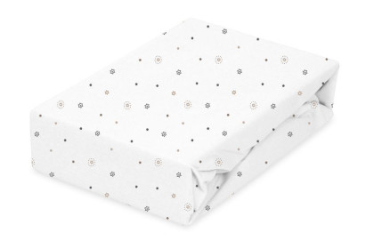 Nepromokavé prostěradlo jersey Print 60 x 120 cm Babymatex