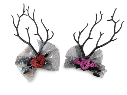 Párty sponky do vlasů Halloween/čarodějnice