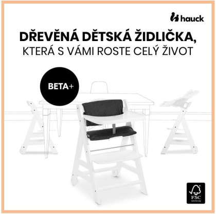 Dřevěná židle Beta+ B Hauck