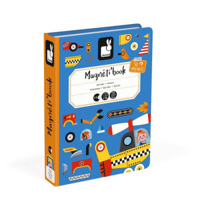 Magnetibook Dopravní prostředky Janod