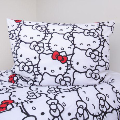 Povlečení Hello Kitty 140 x 200, 70 x 90 cm Jerry Fabrics