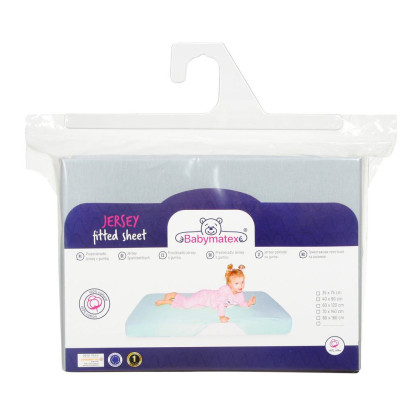 Prostěradlo Jersey s gumou 60 x 120 cm BabyMatex
