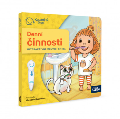 Kouzelné čtení - Minikniha pro nejmenší - Denní činnosti