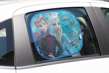 Clona sluneční na boční okno Frozen 2ks