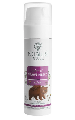 Dětské tělové mléko Klára 200 ml Nobilis Tilia