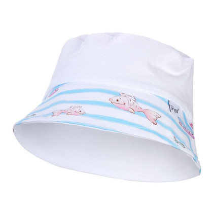 Klobouk tenký Outlast® s UV faktorem 50+ Bílá velryba